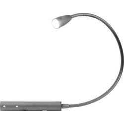 Heitronic Berta 27745 LED lampička na noční stolek LED pevně vestavěné LED 1.5 W teplá bílá stříbrná