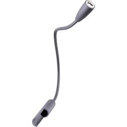 Heitronic Berta 27745 LED lampička na noční stolek LED pevně vestavěné LED 1.5 W teplá bílá stříbrná