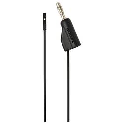 VOLTCRAFT MSL-315 schwarz měřicí kabel zástrčka 4 mm zásuvka 0,64 mm 1 m černá 1 ks