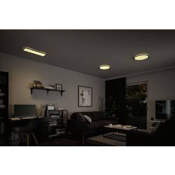 Paulmann 71002 P Atria Shine 22W 3000K 3Dim 420x420 sz LED stropní svítidlo 22 W černá