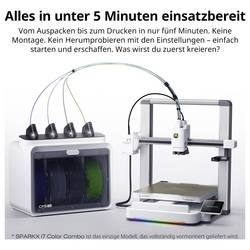 Creality SPARKX i7 Color Combo 3D tiskárna, Podpora umělé inteligence