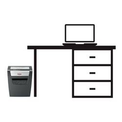 Rexel Momentum X312 skartovačka 12 listů na kousky 5 x 42 mm P-3 23 l Křížový řez sponky do sešívačky, kancelářské sponky