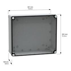 Schneider Electric PanelSeT TBS NSYTBS342912T skřínka na stěnu 128 x 291 x 341 x 128 ABS šedobílá (RAL 7035) 1 ks