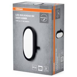 OSRAM HOMELIGHTING LED Bulkhead 11W 4000K Black LED nástěnné světlo