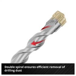 Einhell 265505 40CR-ocel sada vrtáku do betonu 5dílná 5 mm, 6 mm, 8 mm, 10 mm SDS plus 1 sada