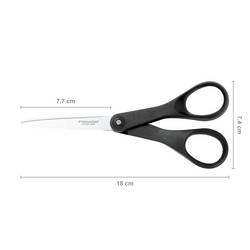Fiskars 1023818 nůžky pro domácnost leváci, praváci 170 mm černá