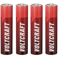 VOLTCRAFT Industrial LR03 mikrotužková baterie AAA alkalicko-manganová 1350 mAh 1.5 V 4 ks