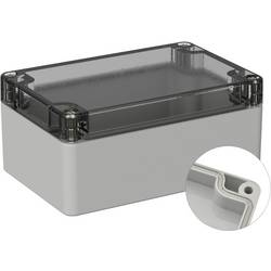 TRU COMPONENTS TC-9065456 Venkovní kryt 120 x 80 x 55 polykarbonát šedobílá (RAL 7035) 1 ks