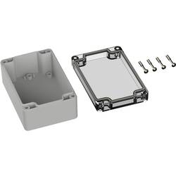 TRU COMPONENTS TC-9065456 Venkovní kryt 120 x 80 x 55 polykarbonát šedobílá (RAL 7035) 1 ks