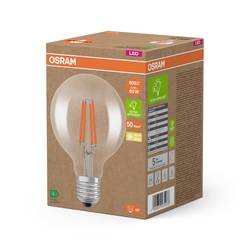 OSRAM HOMELIGHTING 4099854235436 LED Energetická třída (EEK2021) A (A - G) E27 kulatý tvar 3.8 W = 60 W teplá bílá (Ø x v) 95 mm x 95 mm 1 ks