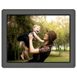 Braun Phototechnik BRAUN DigiFrame 1594 16GB digitální fotorámeček 38.1 cm 15 palec Energetická třída (EEK2021): C (A - G) 1024 x 768 Pixel 16 GB černá