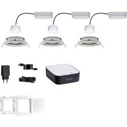 5181 smik Gateway + EBL Nova RGBW Paulmann Home sada Smart Home System 15.6 W teplá bílá až denní bílá, RGBW železo (kartáčované)