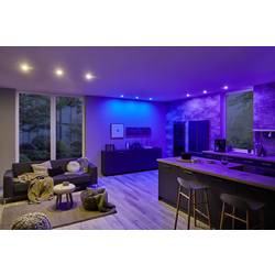 5181 smik Gateway + EBL Nova RGBW Paulmann Home sada Smart Home System 15.6 W teplá bílá až denní bílá, RGBW železo (kartáčované)