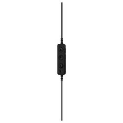 EPOS IMPACT 100 MS Headset otevřená (On Ear) kabelová stereo černá Potlačení hluku headset, Vypnutí zvuku mikrofonu, regulace hlasitosti, Tlačítko Microsoft
