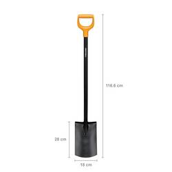 Fiskars 1066717 rýč Pracovní šířka 180 mm rukojeť D