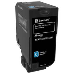 Lexmark toner 84C2HCE 84C2HCE originál azurová 16000 Seiten