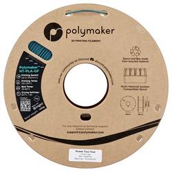 Polymaker PA18009 HT-PLA-GF vlákno pro 3D tiskárny HT-PLA-GF Odolnost vůči vysokým teplotám, Zesílena skelnými vlákny, Matná, Filament pro vysokorychlostní 3D