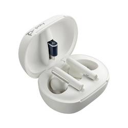 HP Poly HP Poly Voyager Free 60/60+ Earbuds mušle na uši bílá