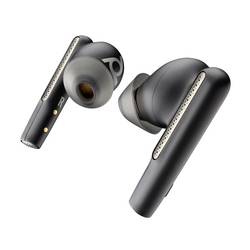 HP Poly HP Poly Voyager Free 60/60+ Earbuds špuntová sluchátka (In Ear) Bez kabelu, Bluetooth® černá Potlačení hluku, Redukce šumu mikrofonu Tlačítko Microsoft