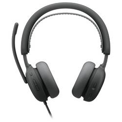 Logitech LOGI Zone Wired 2 for Business Headset otevřená (On Ear) kabelová grafit headset telefon