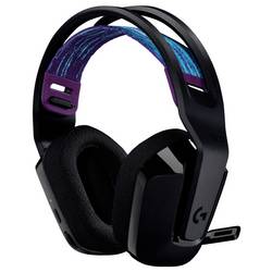 Logitech LOGI G535 LIGHTSPEED Wireless Headset Headset otevřená (On Ear) Bez kabelu stereo černá regulace hlasitosti Gaming