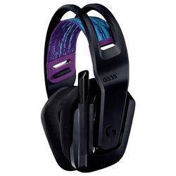 Logitech LOGI G535 LIGHTSPEED Wireless Headset Headset otevřená (On Ear) Bez kabelu stereo černá regulace hlasitosti Gaming