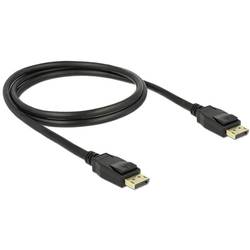 Delock DisplayPort kabel Konektor DisplayPort, Konektor DisplayPort 1.00 m černá 83805 pozlacené kontakty Kabel DisplayPort