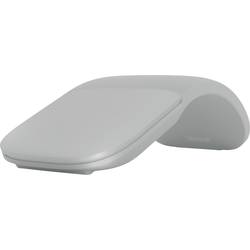Microsoft Surface Arc optická myš, přenos Bluetooth®, 2 tlačítko, 1000 dpi, světle šedá