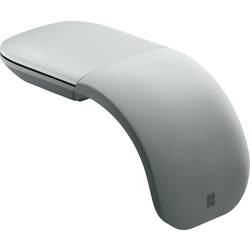 Microsoft Surface Arc optická myš, přenos Bluetooth®, 2 tlačítko, 1000 dpi, světle šedá