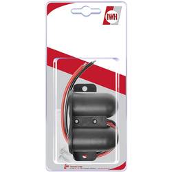 IWH Zásuvka s USB 12/24 v 2100 mA Proudová zatížitelnost (max.)=4.2 A 12 nebo 24 V/DC
