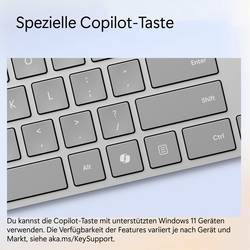 Microsoft MS Srfc Keyboard Bluetooth gray DE COMM klávesnice k tabletu Vhodné pro značku (tablet): Microsoft Android™, Apple iOS®, Windows®