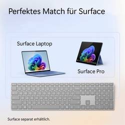 Microsoft MS Srfc Keyboard Bluetooth gray DE COMM klávesnice k tabletu Vhodné pro značku (tablet): Microsoft Android™, Apple iOS®, Windows®
