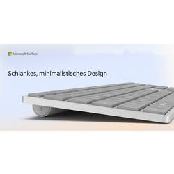 Microsoft MS Srfc Keyboard Bluetooth gray DE COMM klávesnice k tabletu Vhodné pro značku (tablet): Microsoft Android™, Apple iOS®, Windows®