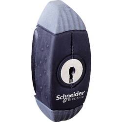 Schneider Electric NSYAEDL1242S3D Pákový úchyt Schneider Electric uzamčení 1242E NSYAEDL1242S3D rukojeť PA + TE 1 ks