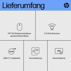 HP 710 myš, přenos bezdrátový, 7 tlačítko, 3000 dpi, černá