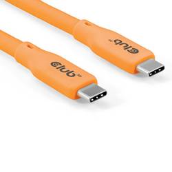 club3D Kabel USB-C USB-C ® zástrčka 2.00 m oranžová CAC-3000