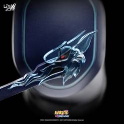Lexip Naruto Shippuden Kakashi Kamui Headset uzavřená (Over Ear) kabelová, Bluetooth® stereo černá/modrá headset, regulace hlasitosti, Vypnutí zvuku mikrofonu