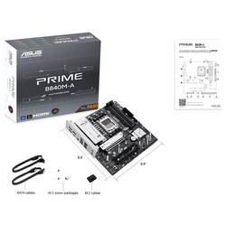 Asus PRIME B840M-A-CSM Základní deska Socket (PC) AMD AM5 Tvarový faktor Micro-ATX Čipová sada základní desky AMD® B840