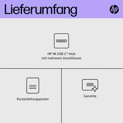 HP USB-C® dokovací stanice a Handsfree Universal USB-C Multiport-Hub Vhodné pro značky (dokovací stanice pro notebook): univerzální napájení USB-C®