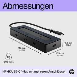 HP USB-C® dokovací stanice a Handsfree Universal USB-C Multiport-Hub Vhodné pro značky (dokovací stanice pro notebook): univerzální napájení USB-C®