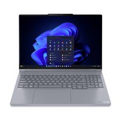 Lenovo notebook 40.6 cm (16 palec) WQXGA 8940HX 8 GB RAM 1 TB SSD německá, QWERTZ AMD AMD Radeon NVIDIA GeForce RTX 5060 GDDR7 šedá 21U0000YGE