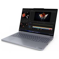 Lenovo notebook 40.6 cm (16 palec) WQXGA 8940HX 8 GB RAM 1 TB SSD německá, QWERTZ AMD AMD Radeon NVIDIA GeForce RTX 5060 GDDR7 šedá 21U0000YGE
