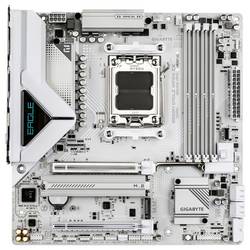 Gigabyte B850M EAGLE WF6E ICE Základní deska Socket (PC) AMD AM5 Tvarový faktor Micro-ATX Čipová sada základní desky AMD® B850