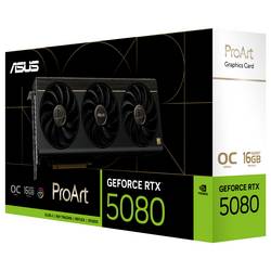 Asus grafická karta Nvidia GeForce RTX 5080 GeForce RTX 5080 16 GB GDDR7 RAM PCI-Express, HDMI™, DisplayPort