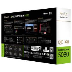 Asus grafická karta Nvidia GeForce RTX 5080 GeForce RTX 5080 16 GB GDDR7 RAM PCI-Express, HDMI™, DisplayPort