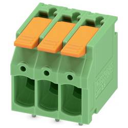 Phoenix Contact 1190298 PCB terminál 4 mm² Pólů 3 zelená 100 ks Carton