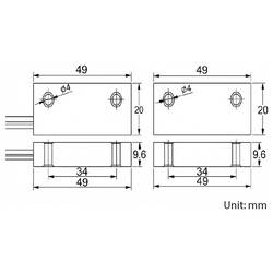 Sygonix SY-7107672 magnetický kontakt