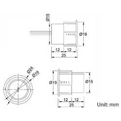 Sygonix SY-7107960 magnetický kontakt