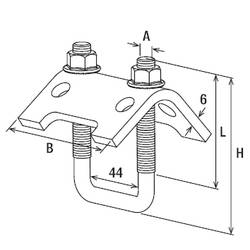 Fischer TKR 21 - 42 A4 nosný úchyt 50 mm nerezová ocel 559751 10 ks