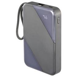 VOLTCRAFT VC-PBP2535CB powerbanka Li-Ion, 10000 mAh, Power Delivery 3.0, černá, Indikátor stavu